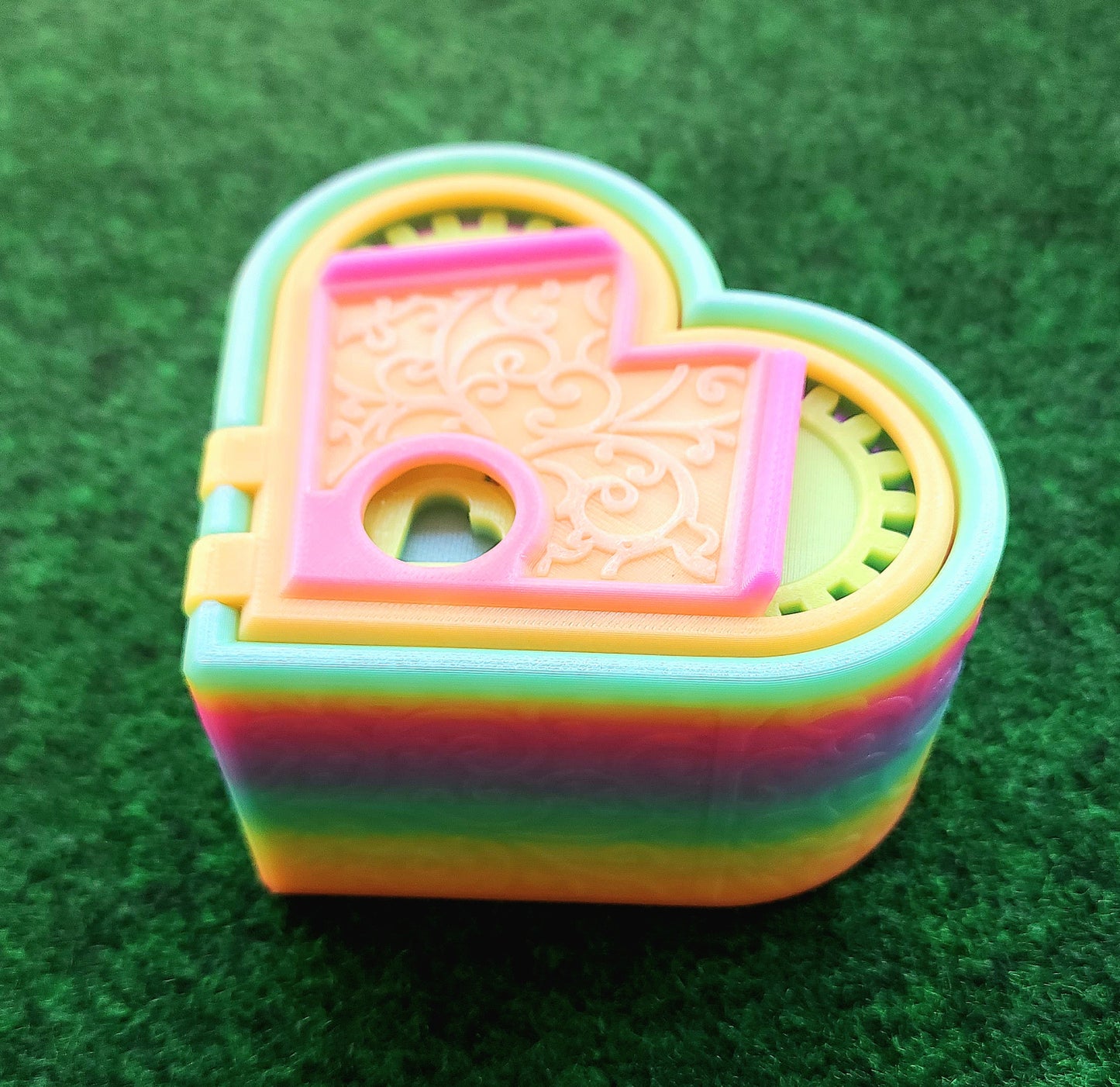 Heart Lock Box