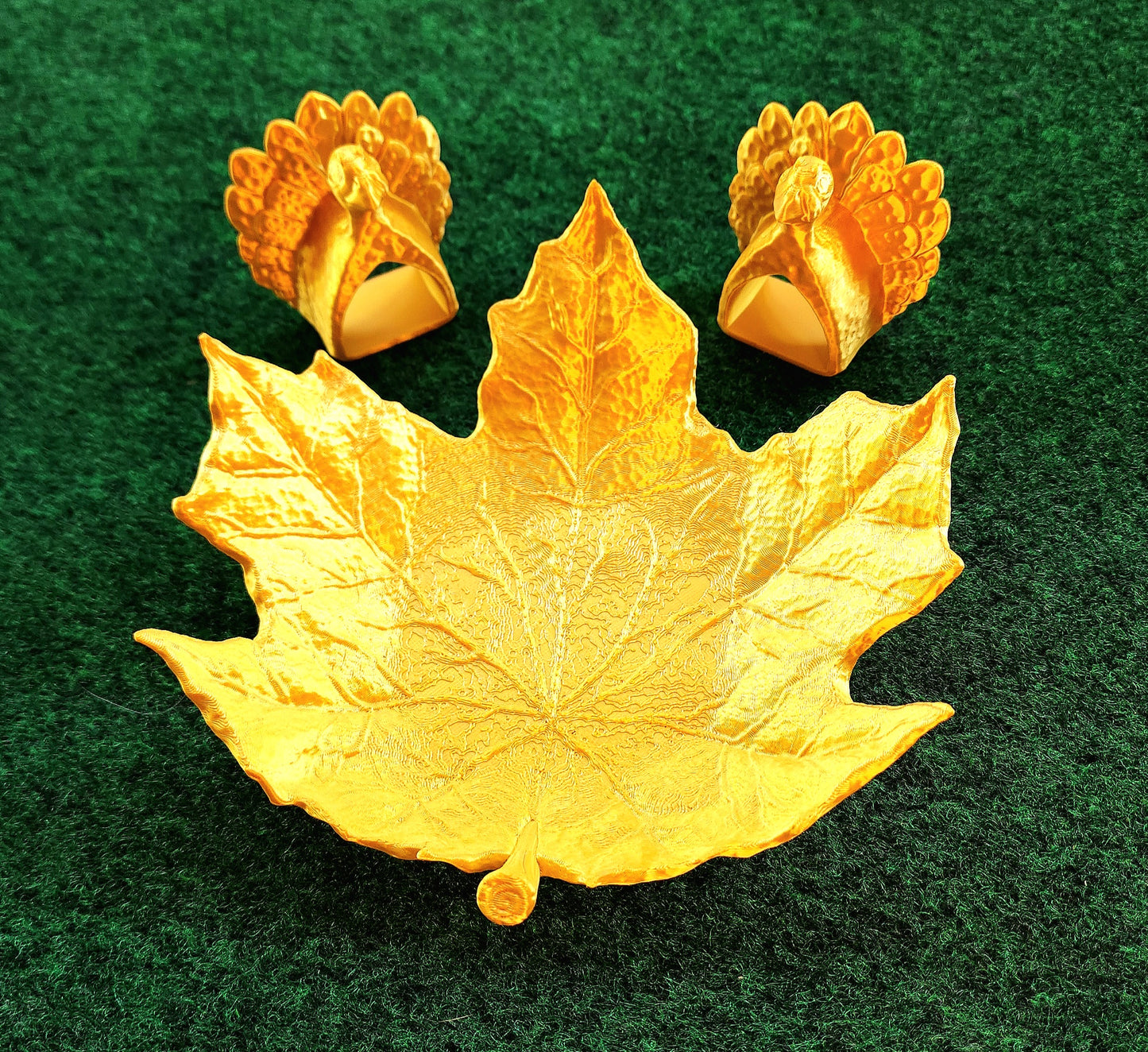 --Fall Leaf Dish & Napkin Holders (5pc set)💥SALE!💥--